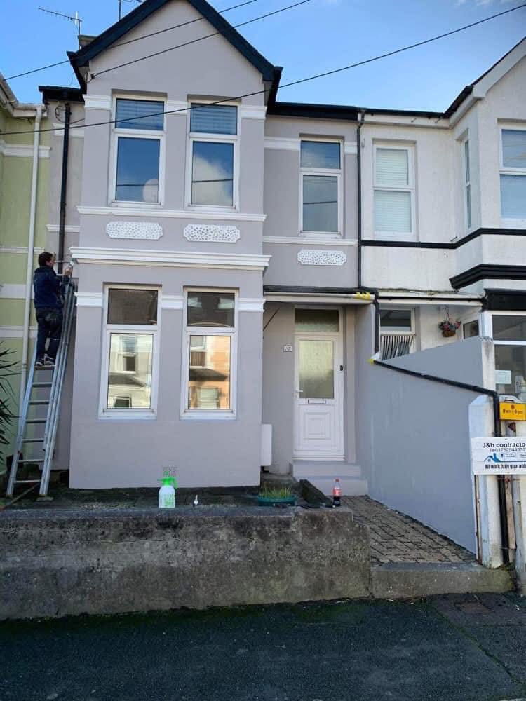 Completed roof replacement project in Padstow