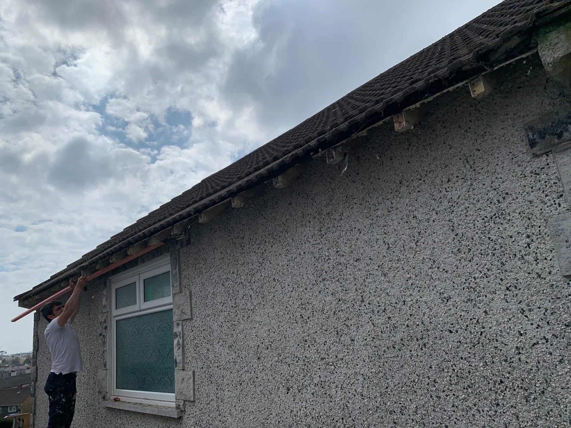 Storm damage roof repairs in Padstow