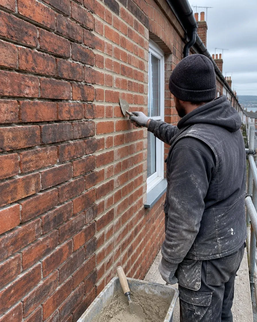 Brickwork and repointing in Padstow